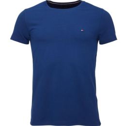 Снимка на Tommy Hilfiger STRETCH SLIM FIT Мъжка тениска, синьо, размер