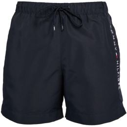 Снимка на Tommy Hilfiger TH ORIGINAL-MEDIUM DRAWSTRING NOS Мъжки шорти за плуване, тъмносин, размер