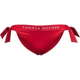 Снимка на Tommy Hilfiger TH ORIGINAL-SIDE TIE CHEEKY BIKINI Долнище на дамски бански, червено, размер