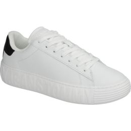 Снимка на Tommy Hilfiger TOMMY JEANS ESSENTIAL EMBOSSED TRAINERS Мъжки кецове, бяло, размер