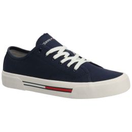 Снимка на Tommy Hilfiger TOMMY JEANS LOW CUT WMNS CANVAS Дамски ниски кецове, тъмносин, размер