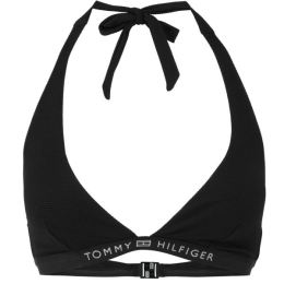 Снимка на Tommy Hilfiger TRIANGLE FIXED RP Дамски бански -независима горна част, черно, размер