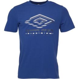 Снимка на Umbro GLITCH GRAPHIC TEE Мъжка тениска, синьо, размер