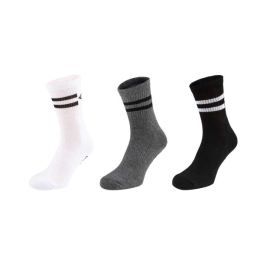 Снимка на Umbro STRIPED SPORTS SOCKS - 3 PACK Мъжки чорапи, микс, размер