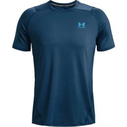 Снимка на Under Armour HG ARMOUR FITTED SS Мъжка тениска, тъмносин, размер