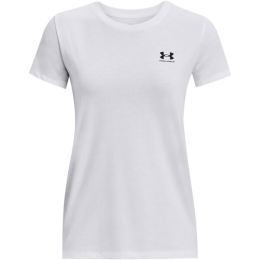 Снимка на Under Armour SPORTSTYLE LC SS Дамска тениска, бяло, размер