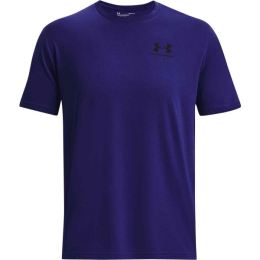 Снимка на Under Armour SPORTSTYLE LC SS Мъжка тениска, тъмносин, размер