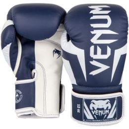 Снимка на Venum ELITE BOXING GLOVES Боксьорски ръкавици, тъмносин, размер