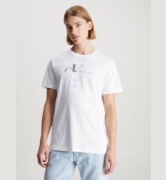 Снимка на Calvin Klein Jeans Monogram T-shirt Byal