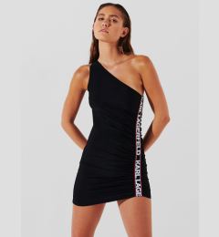 Снимка на Karl Lagerfeld Elongated Logo Dress Рокля Cheren