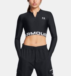 Снимка на Under Armour HeatGear Rib 1/4 Zip LS T-shirt Cheren