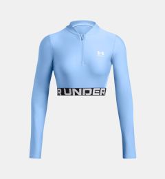 Снимка на Under Armour HeatGear Rib 1/4 Zip LS T-shirt Sin