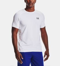 Снимка на Under Armour HG Armour Fitted SS T-shirt Byal