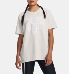 Снимка на Under Armour Project Rock Hwt Campus T-shirt Byal