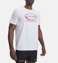 Снимка на Under Armour Project Rock Iron SS T-shirt Byal