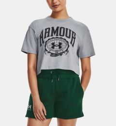 Снимка на Under Armour UA Collegiate Crest Crop SS T-shirt Siv