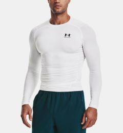 Снимка на Under Armour UA HG Armour Comp LS T-shirt Byal