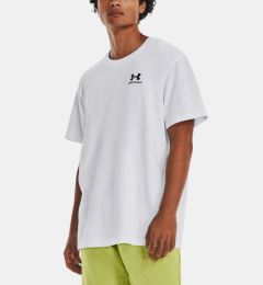 Снимка на Under Armour UA Logo Emb Heavyweight SS T-shirt Byal