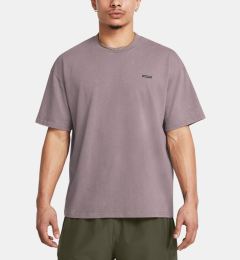 Снимка на Under Armour UA M Hvyweight OS Logo Wash SS T-shirt Siv