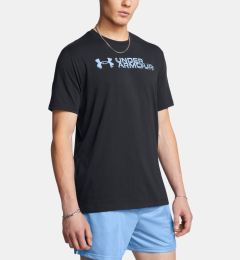 Снимка на Under Armour UA M Sliced Wordmark 60/40S SS T-shirt Cheren