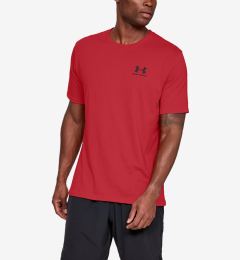 Снимка на Under Armour UA M Sportstyle LC SS T-shirt Cherven