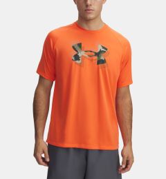 Снимка на Under Armour UA M Tech Print Fill SS T-shirt Oranzhev