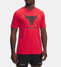 Снимка на Under Armour UA Project Rock Brahma Bull SS T-shirt Cherven