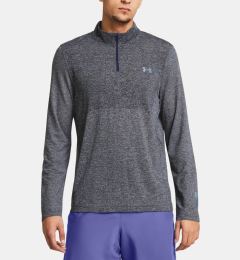 Снимка на Under Armour UA Seamkess Stride 1/4 Zip T-shirt Lilav