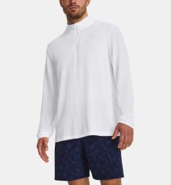 Снимка на Under Armour UA Seamless Stride 1/4 Zip T-shirt Byal