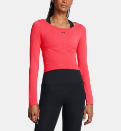 Снимка на Under Armour UA Vanish Seamless LS T-shirt Cherven