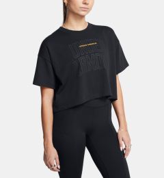 Снимка на Under Armour UA Varsity Mix Heavyweight Crop T-shirt Cheren