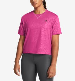 Снимка на Under Armour Vanish Energy Emboss Crop SS T-shirt Rozov